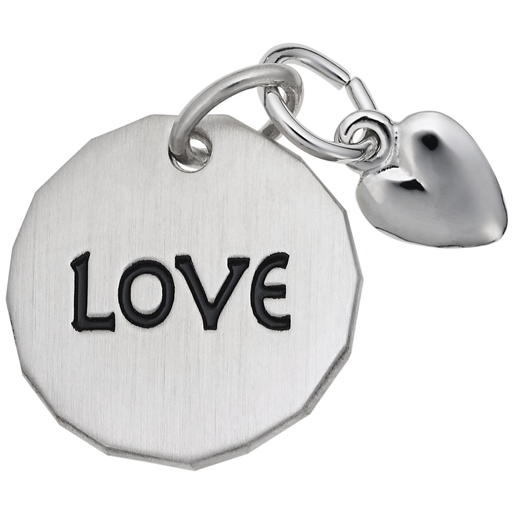 LOVE TAG W/HEART Bell Jewelers Murfreesboro, TN