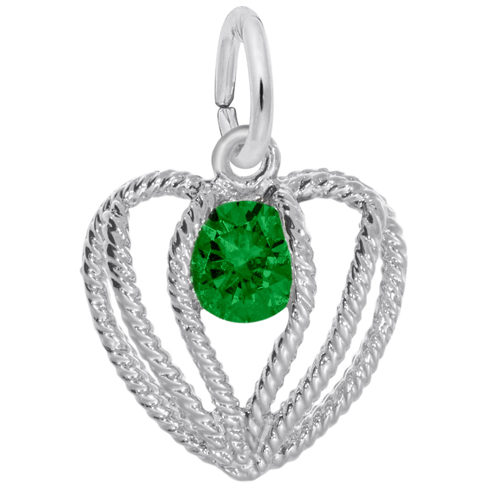 HELD IN LOVE HEART - MAY Designer Jewelers Westborough, MA