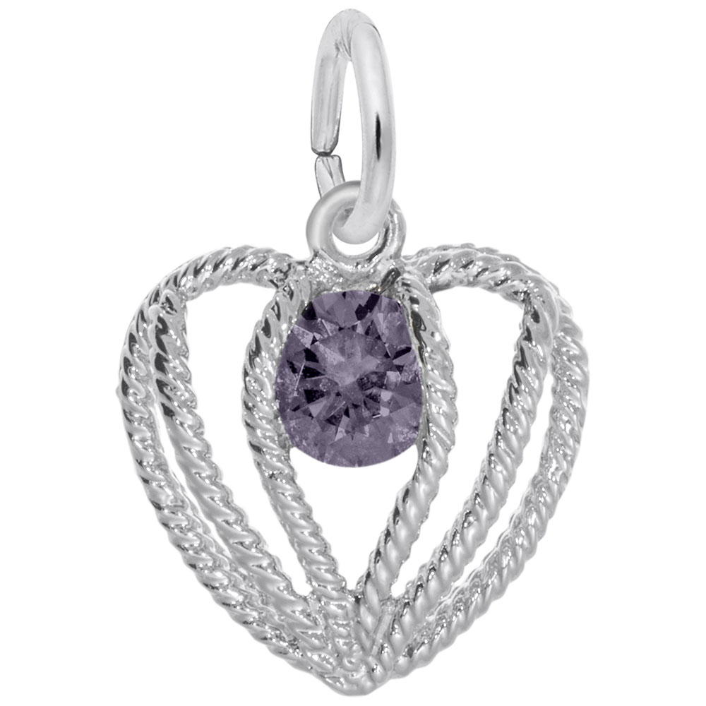 HELD IN LOVE HEART - JUNE Designer Jewelers Westborough, MA