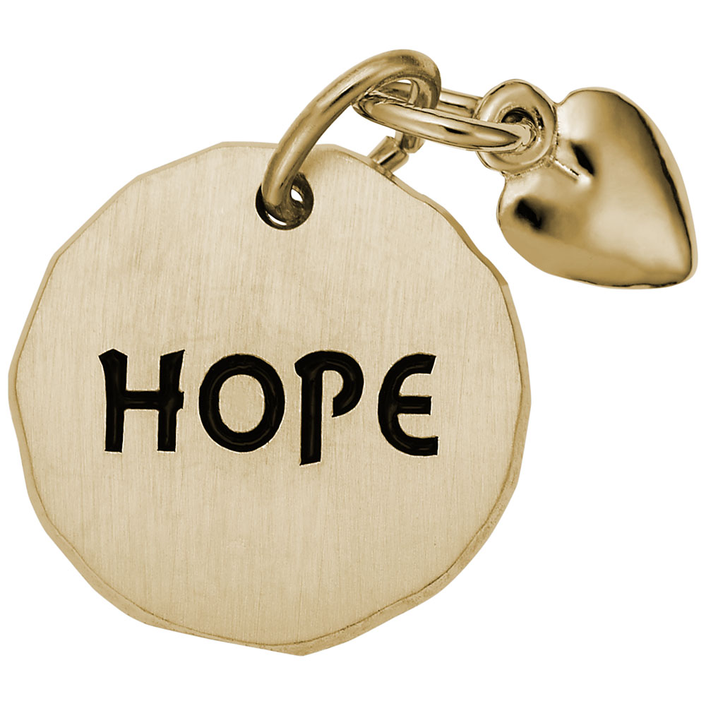 HOPE TAG W/HEART Mees Jewelry Chillicothe, OH