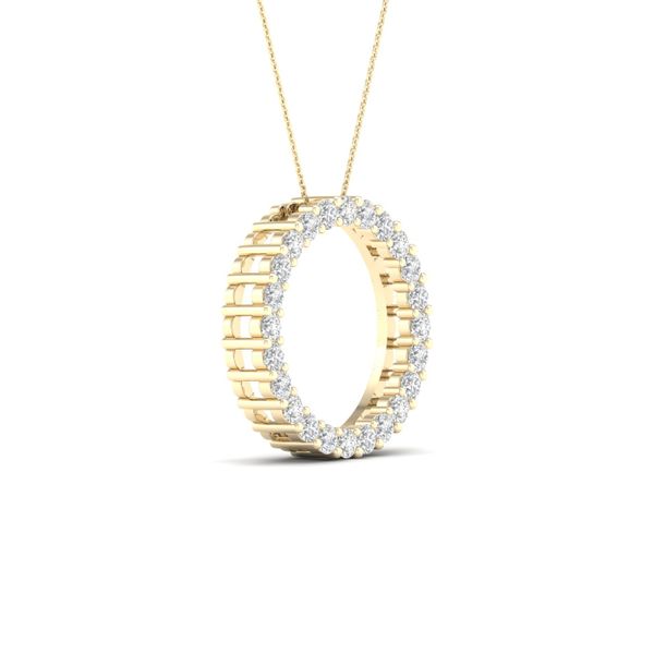 Circle Pendant Image 2 Valentine's Fine Jewelry Dallas, PA