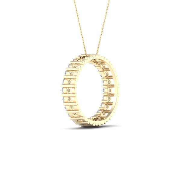 Circle Pendant Image 3 Valentine's Fine Jewelry Dallas, PA