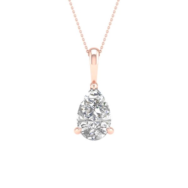 Solitiare Pendant (Pear) Valentine's Fine Jewelry Dallas, PA