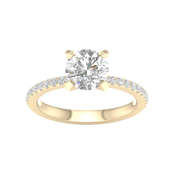 Straight Shank Engagement Ring Valentine's Fine Jewelry Dallas, PA