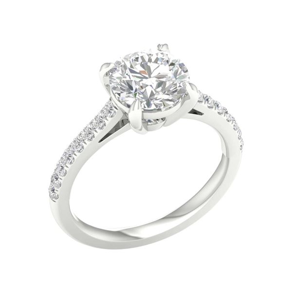 Classic Eng Ring (Round) Image 2 Valentine's Fine Jewelry Dallas, PA