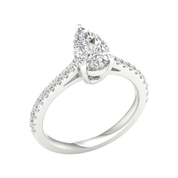 Classic Eng Ring (Pear) Image 2 Valentine's Fine Jewelry Dallas, PA