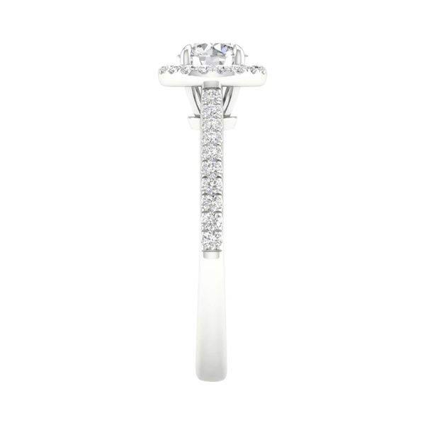 Halo Engagement Ring (Round) Image 3 Valentine's Fine Jewelry Dallas, PA