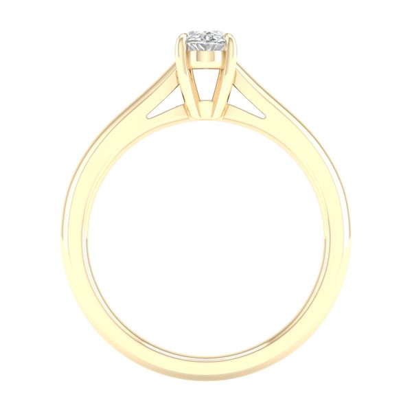 Solitaire Rings (Oval) Image 4 Valentine's Fine Jewelry Dallas, PA