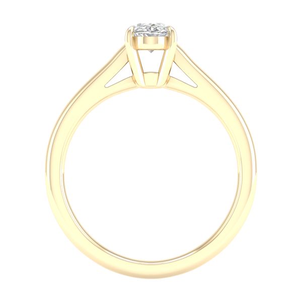 Solitaire Rings (Oval) Image 4 Valentine's Fine Jewelry Dallas, PA