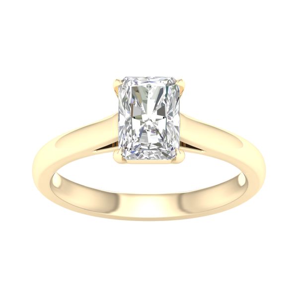 Solitaire Ring (Radiant) Valentine's Fine Jewelry Dallas, PA