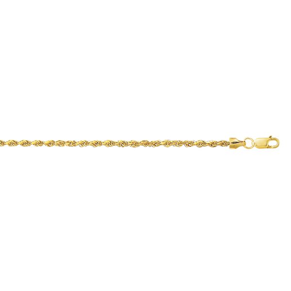 10K Gold 2.0mm Lite Rope Chain  Adair Jewelers  Missoula, MT