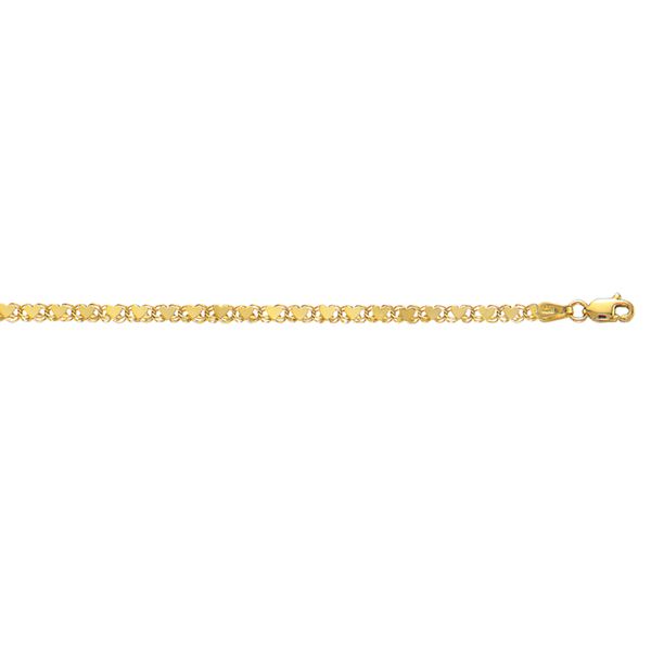 10K Gold 3.0mm Heart Chain  Adair Jewelers  Missoula, MT