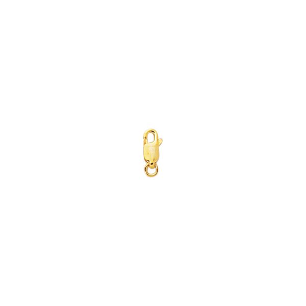 10K Gold 9mm Rectangular Lobster Lock Rick's Jewelers California, MD