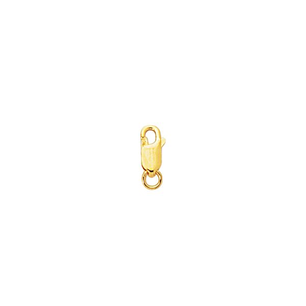 10K Gold 11mm Rectangular Lobster Lock Rick's Jewelers California, MD