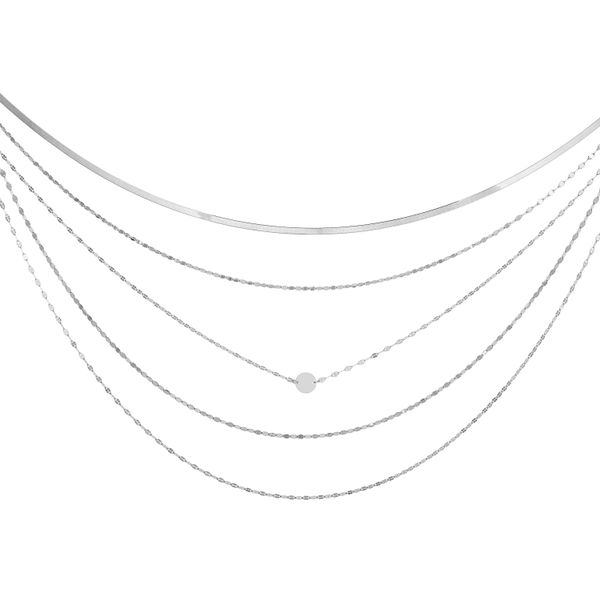 Fine jewelry chains in any lenth, finish, and metal, with or without diamonds, available at Castle Couture Fine Jewelry in Manal