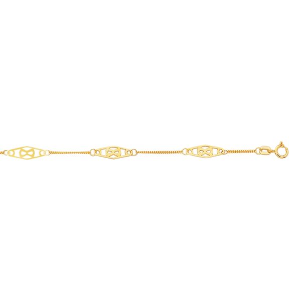 14K Gold Infinity Anklet Adair Jewelers  Missoula, MT