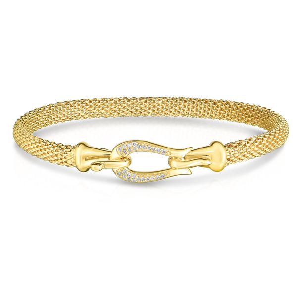 14k Yellow Gold Bangle Bracelet James Gattas Jewelers Memphis, TN