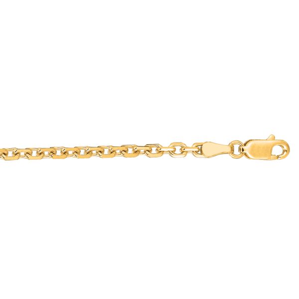 14K Gold 2.6mm Classic Cable Chain  Studio 107 Elk River, MN