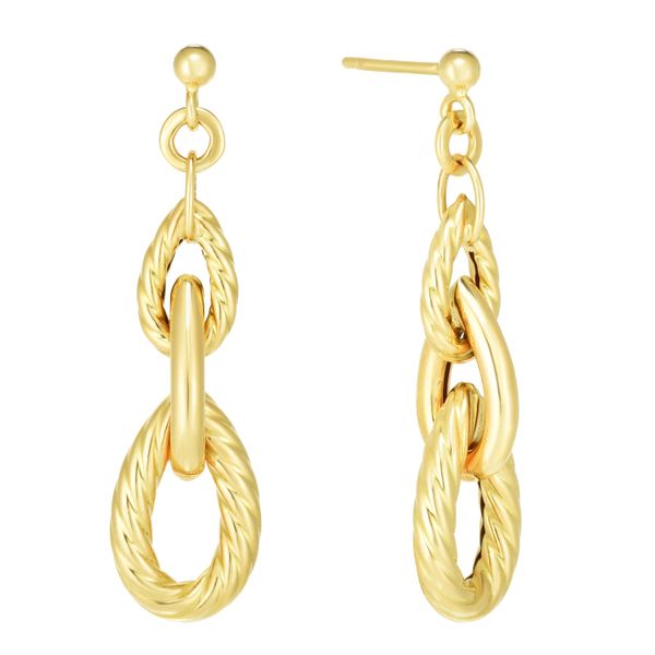 14k Yellow Gold Gold Earrings The Stone Jewelers Boone, NC