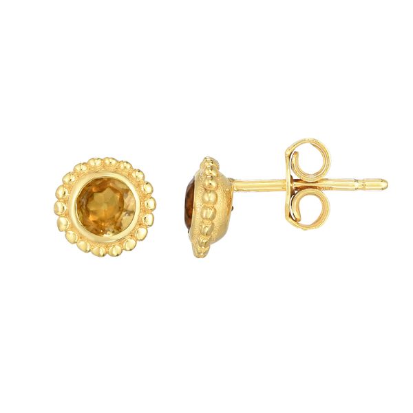 14k Yellow Gold Gold Earrings John Herold Jewelers Randolph, NJ