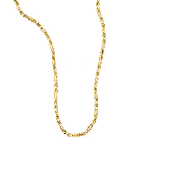 14K Gold Figarope Chain FGRP130-0850 