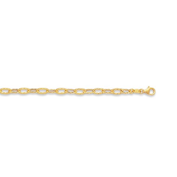 14K Gold Textured Cable Anklet Adair Jewelers  Missoula, MT