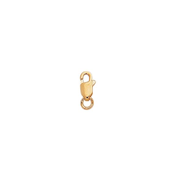 14K Gold 8mm Rectangular Lobster Lock Graham Jewelers Wayzata, MN