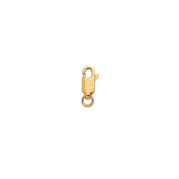 14K Gold 9mm Rectangular Lobster Lock The Hills Jewelry LLC Worthington, OH