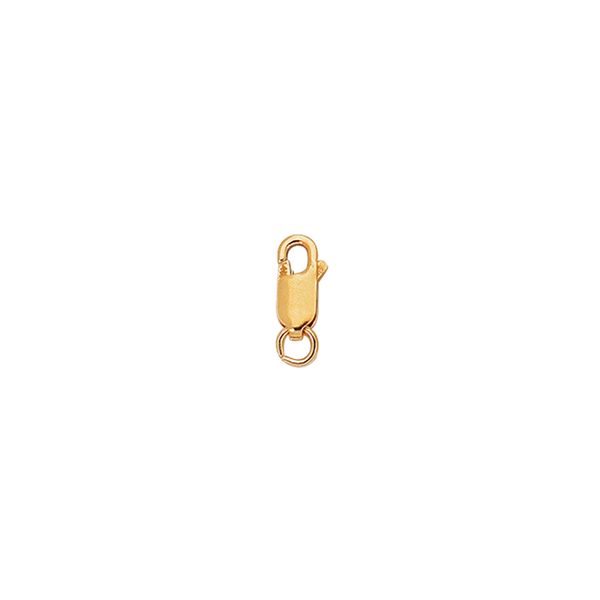 14K Gold 11mm Rectangular Lobster Lock Rick's Jewelers California, MD