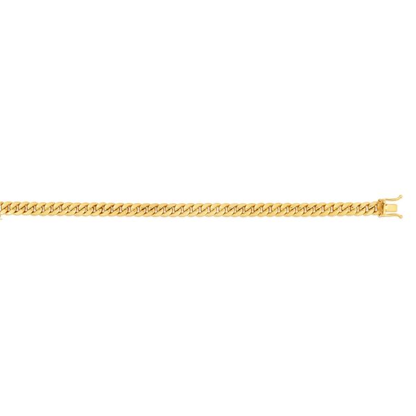 14K Gold 4.5mm Semi-Solid Miami Cuban Chain  Scirto's Jewelry Lockport, NY