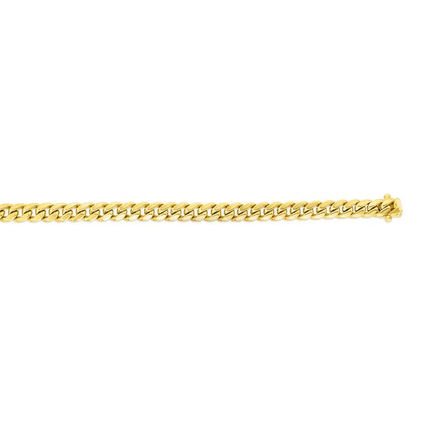 14K Gold 5mm Semi-Solid Miami Cuban Chain  Parris Jewelers Hattiesburg, MS