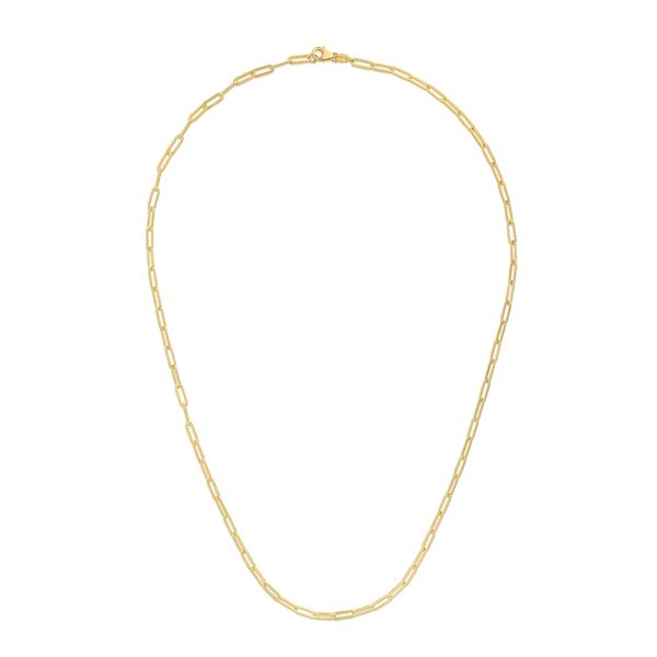 14K Gold 2.5mm Paperclip Chain  Adair Jewelers  Missoula, MT