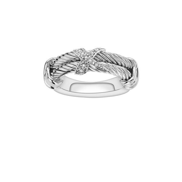 Platinum Plated Sterling Silver Ring Adair Jewelers  Missoula, MT