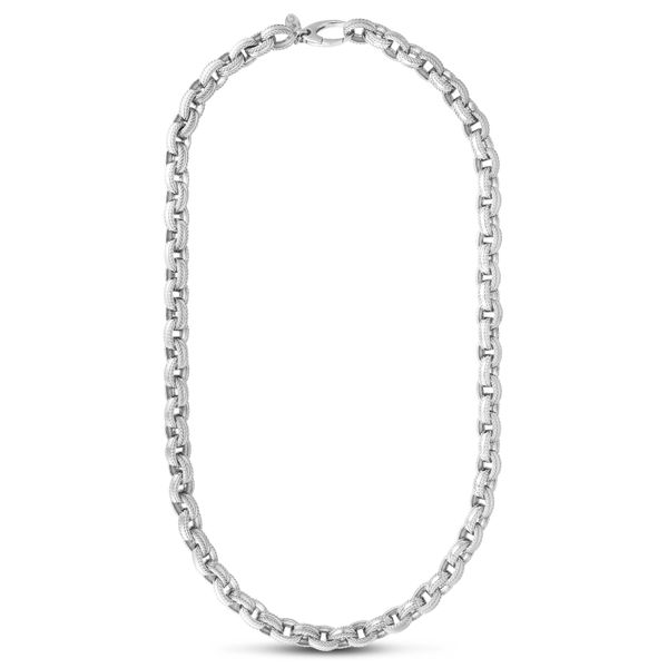 Men's Cable Edge Rolo Link Chain Necklace Patterson's Diamond Center Mankato, MN
