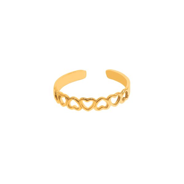 14K Gold Open Heart Toe Ring Adair Jewelers  Missoula, MT