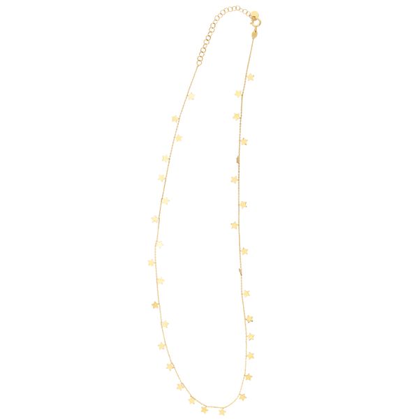  14K Gold Dangling Stars Necklace Adair Jewelers  Missoula, MT