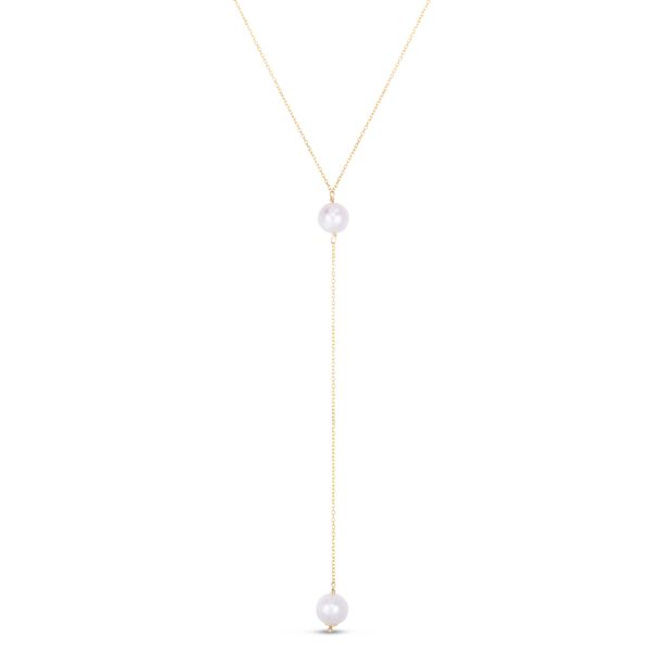 14K Pearl Drop Y-Necklace Scirto's Jewelry Lockport, NY