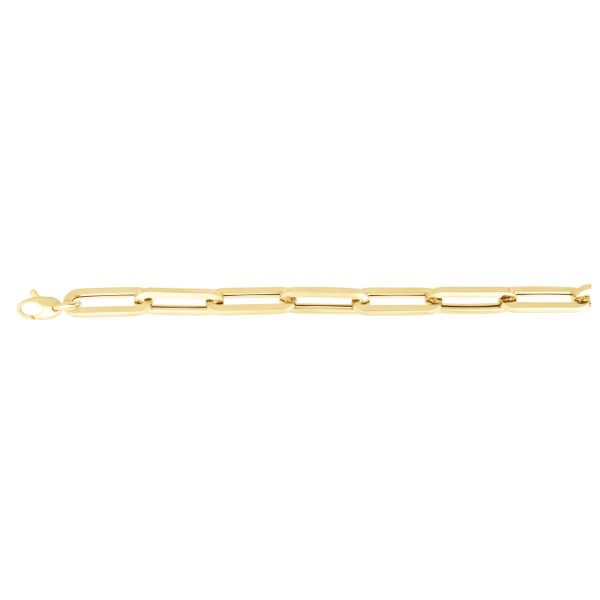 14K 9.6mm Paperclip Chain Parris Jewelers Hattiesburg, MS