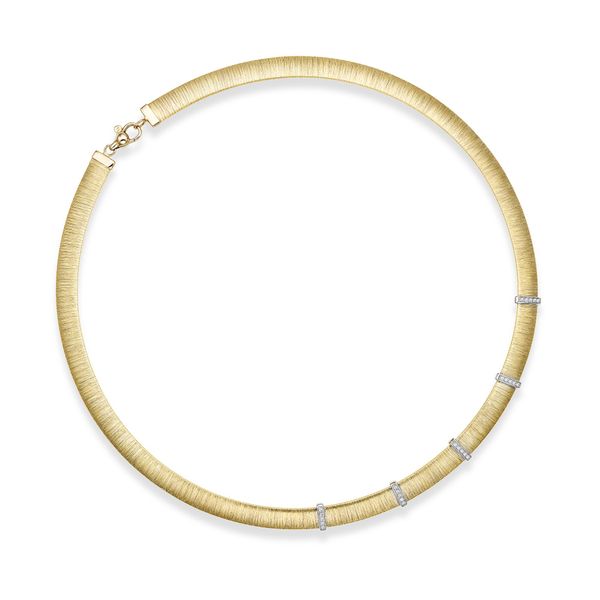 14K Gold Diamond .25ct Italian Silk Necklace  Adair Jewelers  Missoula, MT