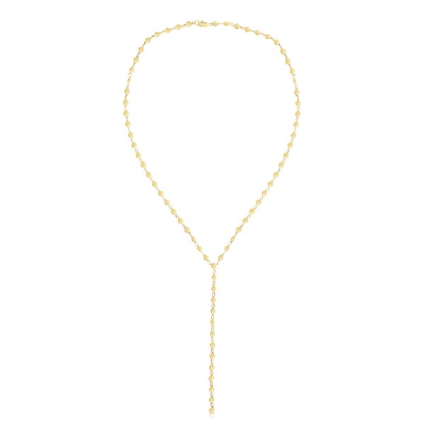 14K Gold Mirror Chain Lariat Necklace Washington Diamond Falls Church, VA