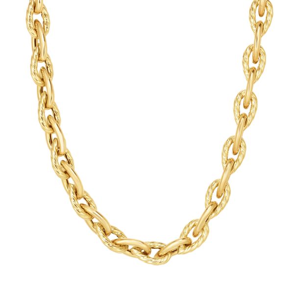 14K Gold Italian Cable Necklace John Herold Jewelers Randolph, NJ