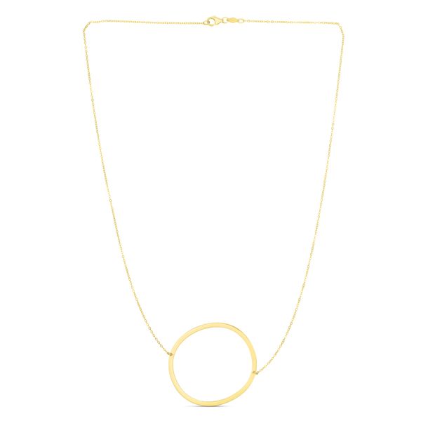 14K Gold Large Initial O Necklace Adair Jewelers  Missoula, MT