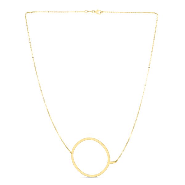 14K Gold Large Initial Q Necklace Adair Jewelers  Missoula, MT