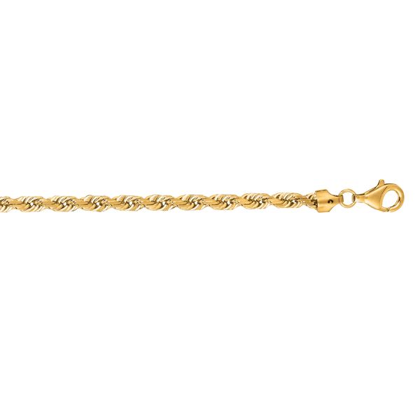 14K Gold 7mm Solid Royal Rope Chain  Parris Jewelers Hattiesburg, MS