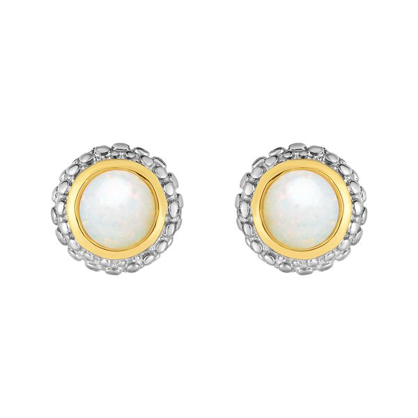18k Two-tone Gold Gold Earrings Adair Jewelers  Missoula, MT