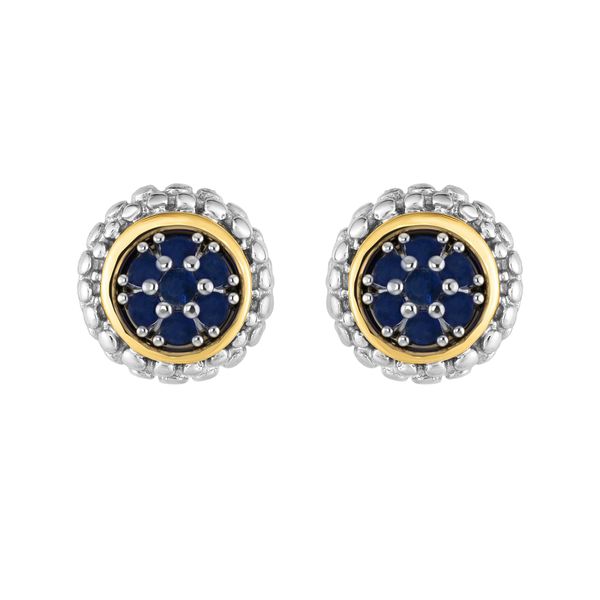 18k Two-tone Gold Gold Earrings Adair Jewelers  Missoula, MT