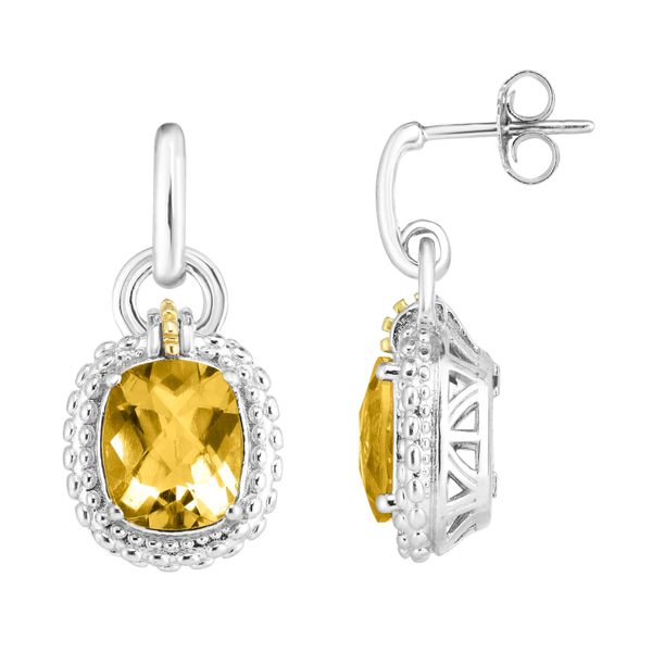 18k Two-tone Gold Gold Earrings The Stone Jewelers Boone, NC