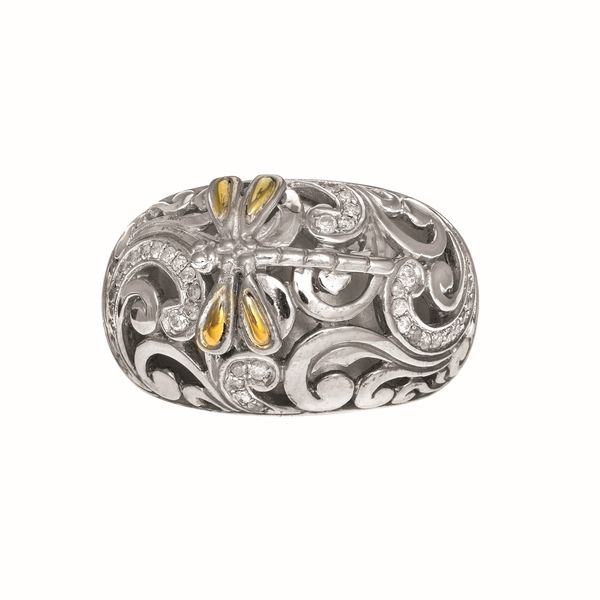 18k Two-tone Gold Bangle Bracelet The Stone Jewelers Boone, NC