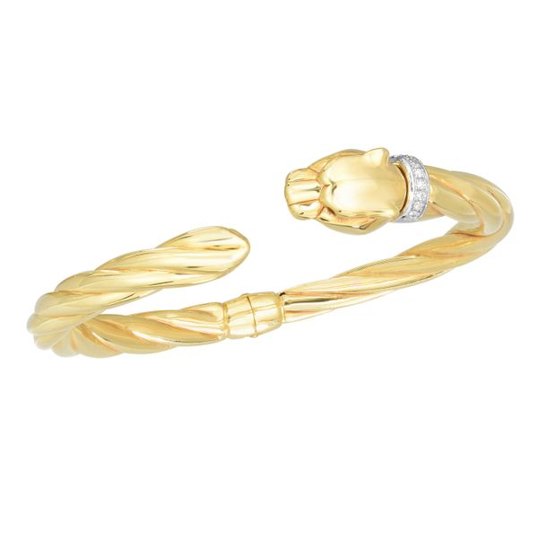 14k Two-tone Gold Bangle Bracelet Adair Jewelers  Missoula, MT