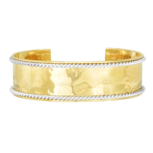 14k Two-tone Gold Bangle Bracelet The Stone Jewelers Boone, NC